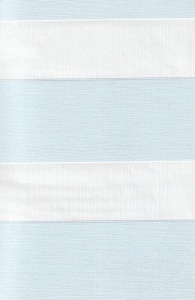 Рулонные шторы день-ночь для проема Сицилия, серо-голубой 52 купить в Домодедово с доставкой