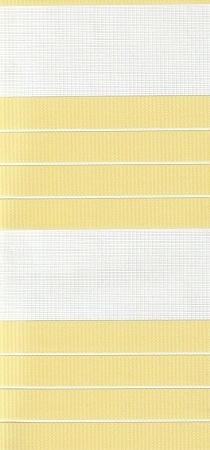 Открытые рулонные шторы день-ночь Лигурия, желтый 2209