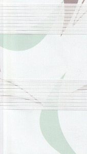 Рулонные шторы день-ночь для проема Ченто, зелено-коричневый 512 купить в Домодедово с доставкой